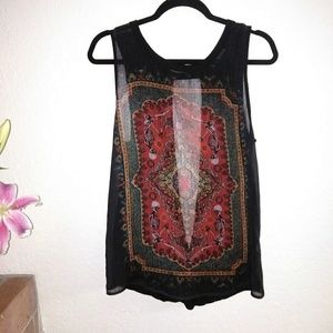 ~Workshop Republic, Skeleton, Open back Tank Top.~